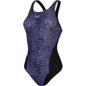 Speedo - Badeanzug für Damen (Schwarz/Blau)