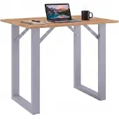 VCM Bartisch "Holz Bartisch Stehtisch Tisch Tresen Xona 140x50", braun (silber, honig, eiche), B:140cm T:50cm, Tische, Bartisch