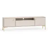 Petits-meubles TV-Möbel Sélène mit 3 Türen, Kaschmir, 180cm