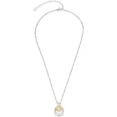 Leonardo 026257 Damen-Collier Livia 45 cm Zweifarbig