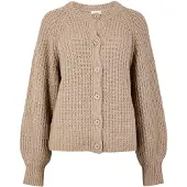 Apricot Cardigan "Ripp-Cardigan" mit Ballonärmeln