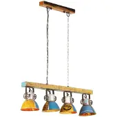 vidaXL Deckenleuchte Industrie-Stil 25 W Mehrfarbig 111 cm E27