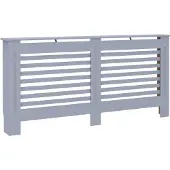 vidaXL Heizkörperverkleidung Anthrazit 172x19x81,5 cm MDF