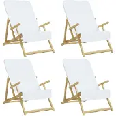 vidaXL Wavenen (4 Stück)