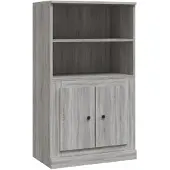 vidaXL Highboard Grau Sonoma 60x35,5x103,5 cm Holzwerkstoff