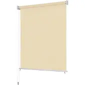 vidaXL Außenrollo Creme 85 (B) x 140 (H) cm HDPE