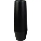 VIVANNO Bodenvase Berbelo 28 cm x 28 cm x 80 cm Schwarz