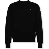 Calvin Klein Jeans Strickpullover "LS EZ COTTON CREWNK SWEATER 12GG" Mit Rundhalsausschnitt