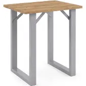 VCM Holz Bartisch Stehtisch Xona 80x50 cm