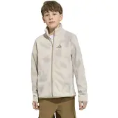 Adidas - Kid's MT All-Over-Print Fullzip Fleece - Fleecejacke Gr 152 beige