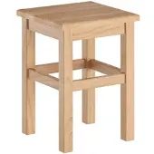 Erst-Holz Hocker Holzhocker Sitzhocker Buche massiv natur ohne Lehne V-90.71-46