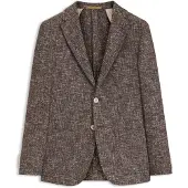 BOSS Slim-Fit Blazer aus fein gemustertem Gewebe Grösse 48