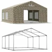 Das Company Summer Party Tent 3x6 Sand SUMMER FLOOR CAMO