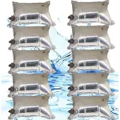 Famanu Wasserbeutel 10 x 7 Liter - Ideal für Notfälle und Wasserspeicherung