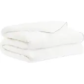 vidaXL Bettdecke 220x240 cm Sommer 200 GSM Australische Wolle Weiß