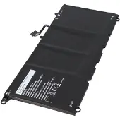 AccuCell Akku passend für Dell XPS 13 9343, Li-Polymer, 7,4-7,6V 7020mAh 52Wh