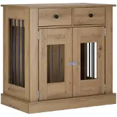 vidaXL Hundekäfigmöbel Artisan-Eiche 80 x 47,5 x 80 cm Holzwerkstoff