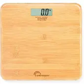 Little Balance Badezimmerwaage – – 8745 – USB-reparierbar – 150 kg / 100 g – My Bamboo