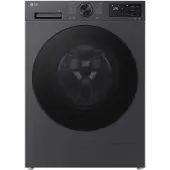 LG F4WX709YB Frontlader-Waschmaschine - 9 kg, 1400 U/min, AI DD, TurboWash 360, Mattschwarz