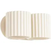 Sollux Wandleuchte AURA 2 beige G9 2xG9 8W Aluminium 10x12x21cm Lighting