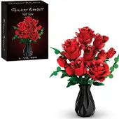Lebula Bausteine Set 403 Teile rote Rosen