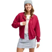Roxy Sweatshirt "Surfing By Daylight", Damen, Gr. M, rot (beet rot), Obermaterial: 68% Viskose, 29% Polyester, 3% Elasthan., Sweatshirts Sweatshirt
