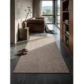 KADIMA DESIGN Läufer Pflegeleicht Natur 80x150 cm - CORDEV