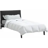 vidaXL Bettdecke 155 x 220 cm Frühling, Herbst Feder Weiß Atmungsaktiv