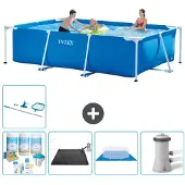 Intex Rechteckiger Frame Pool - 300x200x75 cm - 6-teilig S20833