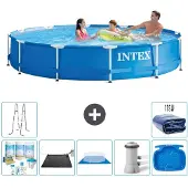 Intex Frame Pool Rund - 366x76 cm - 8-teilig S20444