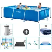 Intex Rechteckiger Frame Pool - 300x200x75 cm - 7-teilig S20052