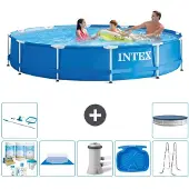 Intex Frame Pool Rund - 366x76 cm - 8-teilig S20435