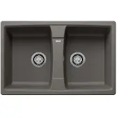 BLANCO Lexa 8 - Silgranitspüle, 780x500 mm, InFino, grau 527281