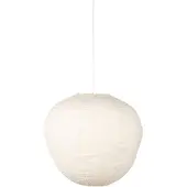 Zuiver Pendelleuchte Cocoon L in Creme mit Bouclé-Schirm 59x59x45 cm