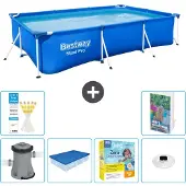 Bestway Steel Pro Rechteckig - 300x201x66 cm - 5-teilig S178