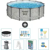 Bestway Steel Pro MAX Rund - 427x122 cm - 6-teilig S548
