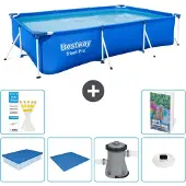Bestway Steel Pro Rechteckig - 300x201x66 cm - 5-teilig S74