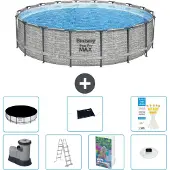 Bestway Steel Pro MAX Rund - 549x122 cm - 6-teilig S598