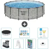 Bestway Steel Pro MAX Rund - 488x122 cm - 6-teilig S576