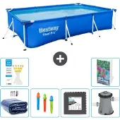 Bestway Steel Pro Rechteckig - 300x201x66 cm - 5-teilig S3