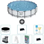 Bestway Steel Pro MAX Rund - 549x122 cm - 6-teilig S562
