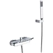 OEM Badezimmer Duscharmatur, Doppelgriff, Zeitgenössisches Design, Chrom
