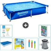 Bestway Steel Pro Rechteckig - 221x150x43 cm - 5-teilig S57