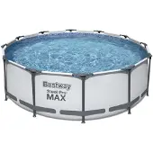 Bestway Grey 12'X39.5" Stahl Pro Frame Pool Set