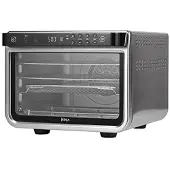 Ninja Foodi 10-in-1 Multifunktionsbackofen [DT200UK] Mini-Backofen, Aufsatzbackofen, Air Fry, Pizza, Silber/Schwarz