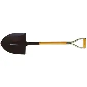 Darman Metal Ring Handle Pointed Schaufel