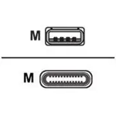 Zebra Technologies - USB-C cable - USB to USB-C
