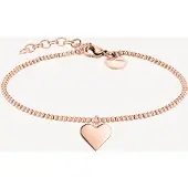 Tamaris Charming bronze bead bracelet made of steel TJ-0045-B-17 (L)