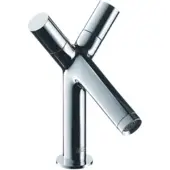 Hansgrohe 2-G-Waschtischarmatur 80 Axor Starck A 105mm, m Hebel, Zugst.Abl.Gar., chr