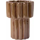 Fonq Ceramic Vase H26 cm - Brown